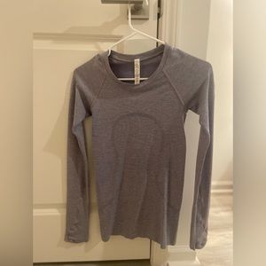Bluish-purple Lululemon Top